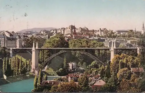 Bern Kornhausbrücke, couru en 1909