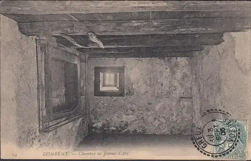 Domremy, Chambre de Jeanne d'Arc, circulé 1906