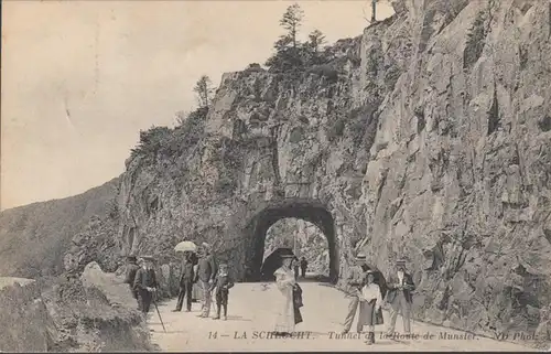 La Schlucht, Tunnel de la Route de Munster, circulé