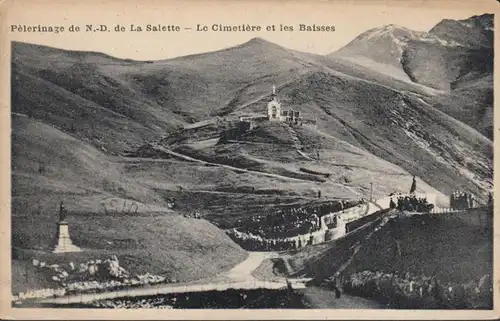 La Salette Le Cimetière et les Baisses, circulé