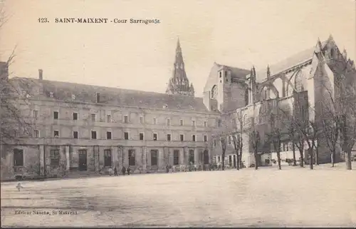 Saint Maixent l'Ecole, Cour Sarragos, non circulé