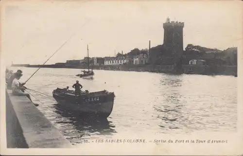 Les Sables-d'Olonne, Sortie du Port et la Tour d'Arundel, non circulé