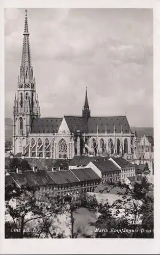 Linz, Maria Empfängnis Dom, Feldpost, gelaufen 1941