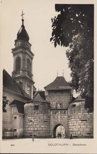 Schweiz, Solothurn, Baselthor, gelaufen 1936