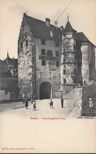 Baden, Landvogteischloss, ungelaufen