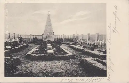 Friedhof von Lans?, Feldpost, Bayerische Pionier Parkkompanie 3, gelaufen 1916