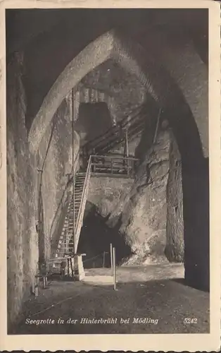 Hinterbrühl, Seegrotte, Mödling, gelaufen 1941