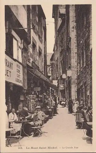 Le Mont-Saint-Michel, La Grande Rue, non circulaire