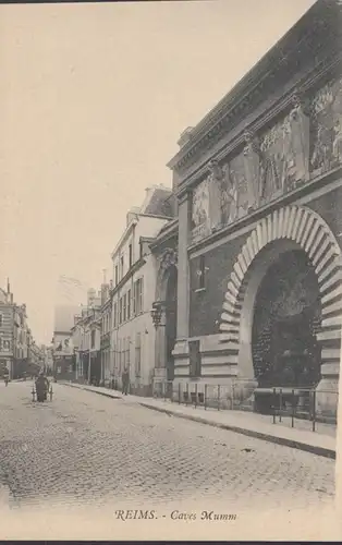 Reims, Caves Mumm, non circulé