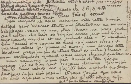 Nevers, L'Embouchure de la Nièvre et le Pont Mal Placé, non circulé