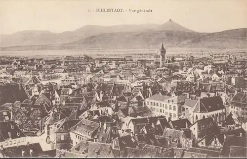 Schlestadt, Vue générale, non circulé