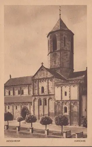 Rosheim, Kirche, Église, non circulé