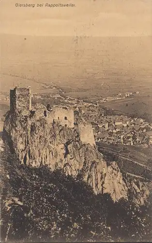 Giersberg bei Rappoltsweiler, circulé 1918