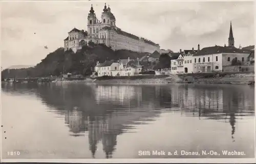 Melk, Stift Melk an der Donau, gelaufen 1951
