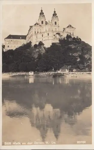 Melk, Stift Melk an der Donau, gelaufen 1928