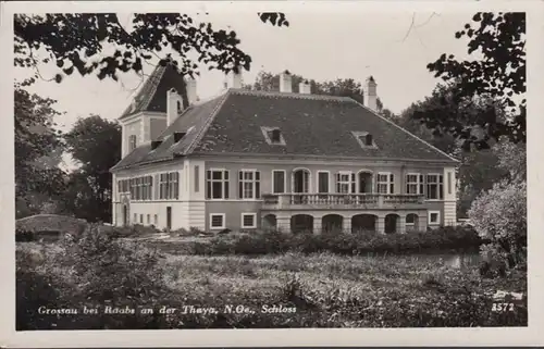 Grossau bei Raabs a.d. Thaya, Schloss, gelaufen 192?