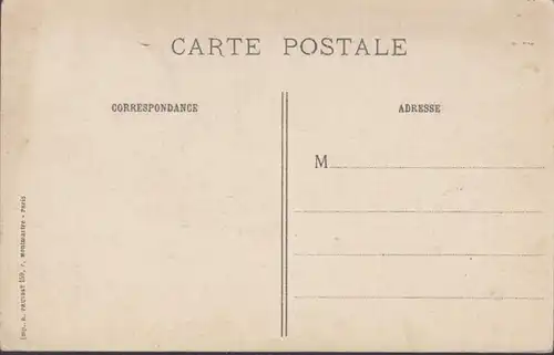 CPA Mont-Saint-Éloi, Les tours ont précédés le terribles bombardements, non circulaire