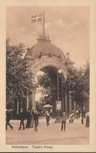 Kobenhavn, Tivoli's Portal, ungelaufen