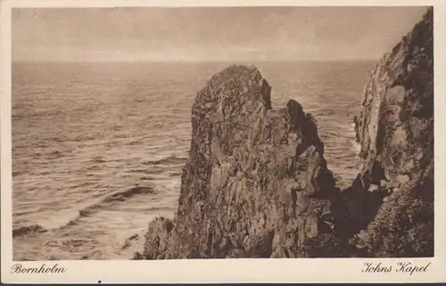 Bornholm, la chapelle de John, incurvée