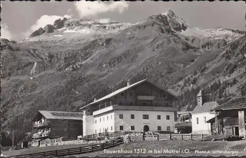 Matrei au Tyrol oriental, Tauernhaus, couru en 1958