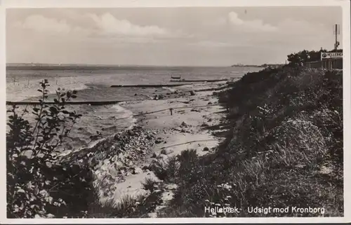 Hellebæk, Udsigt mod Kronborgo, couru en 1931