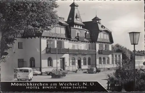 Mönichkirchen am Künden, Hotel Bender, couru 1969