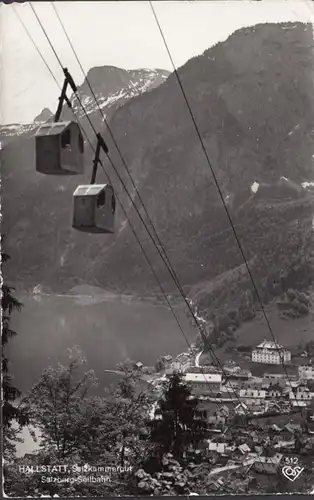 Hallstatt Salzkammergut, Saltberg Funiculaire, couru en 1963