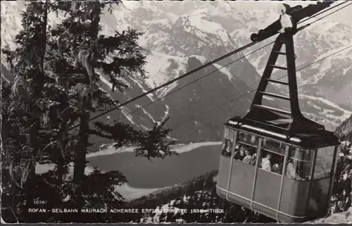 Tirol, Rofan Selbahn, Maurach, Achensee, Erfurterhütte, gelaufen 1962