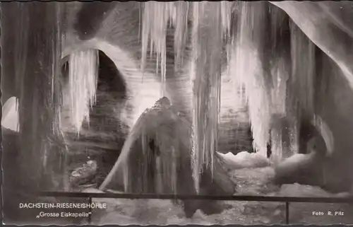 Obertraun, Dachstein Rieseneishöhle, Grosse Eiskapelle, ungelaufen