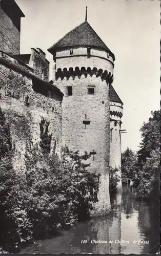 Veytaux, Château de Chillon, Le Fossé, gelaufen