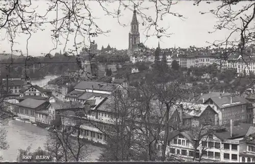 Suisse, Berne, vue générale, incurvée