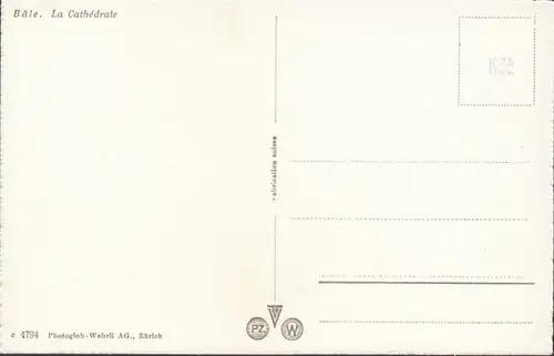 Bâle, Münster, Eglise, incurvée