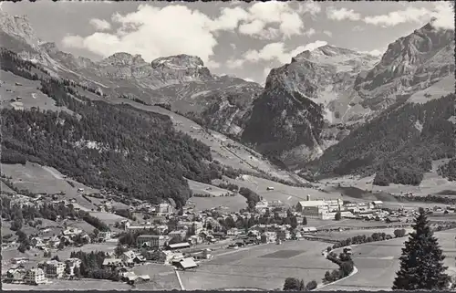 Obwalden, Engelberg, Gesamtansicht, ungelaufen