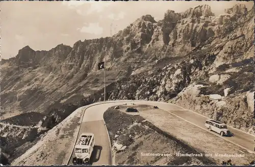 Bern, Sustenstrasse, Himmelrank mit Wendenstöcke, gelaufen 1951