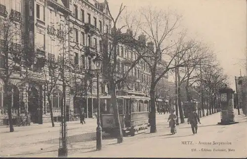 Metz, Avenue Serpenoise, non circulé