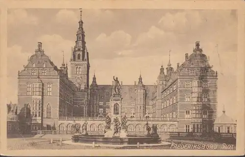 Hillerød, Frederiksborg Slot, ungelaufen- datiert 1925