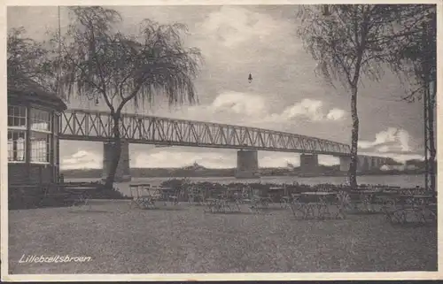 Middelfart, Lillebaeltsbroen, inachevé- date 1949