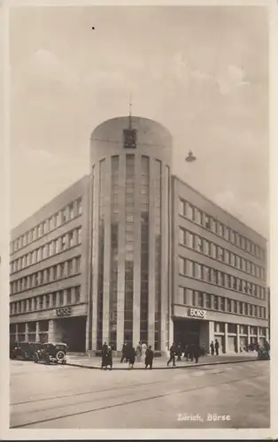 Zurich, Bourse, couru en 1935