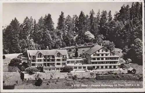 Bern, Thun, Hotel und Pension Haltenegg, gelaufen 1945