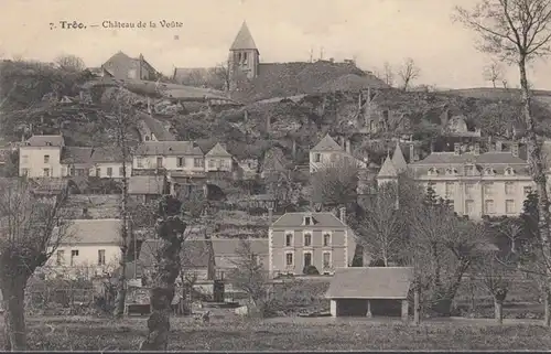 CPA Trôo, Château de la Voûte, non circulé