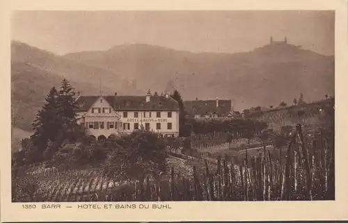 CPA Barr, Hôtel et Bains du Buhl, non circulaire- date 1946