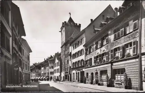 Aargau, Rheinfelden, Marktgasse, Foto AK, ungelaufen