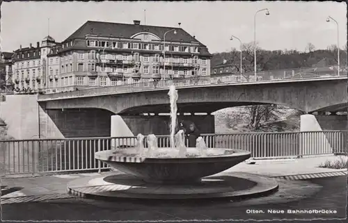 Solothurn, Olten, Neue Bahnhofbrücke, ungelaufen