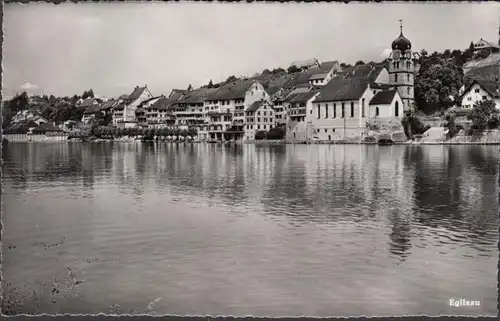 Zürich, Eglisau, Stadtansicht, ungelaufen