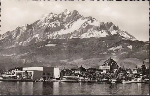 Luzern mit dem Pilatus, gelaufen