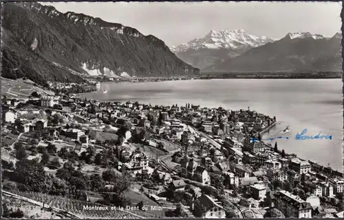 Waadt, Montreux et la Dent du Midi, ungelaufen