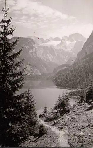 Gosau, Gosausee mit Dachstein, gelaufen