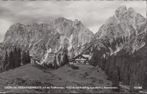 Mödling, Gesäuse, Mölingerhütte auf der Treffneralpe, ungelaufen