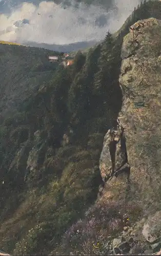 Haut Rhin, Schlucht, ungelaufen