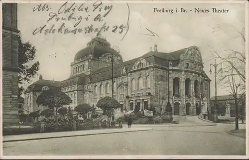 Freiburg i.B. Neues Theater, gelaufen 1927